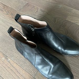 Leather Madewell Booties